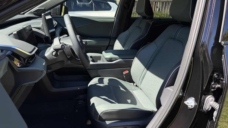 Front seats of a 2027 Subaru Getaway