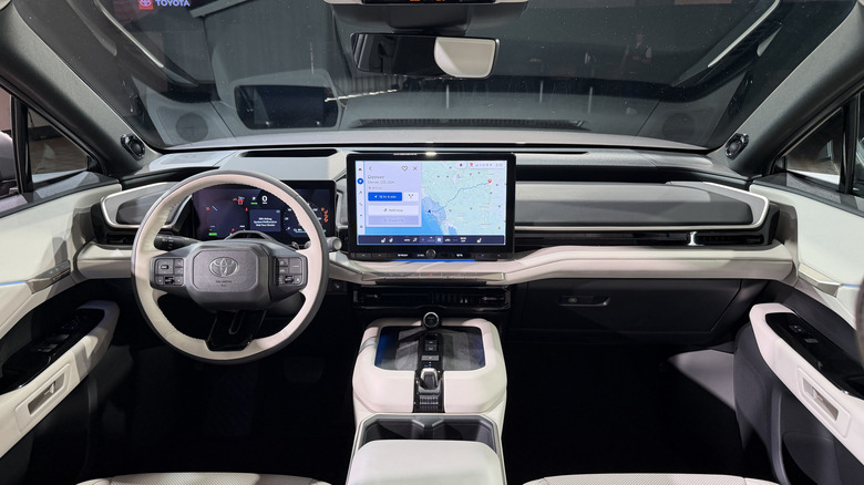 Dashboard of a 2027 Toyota Highlander