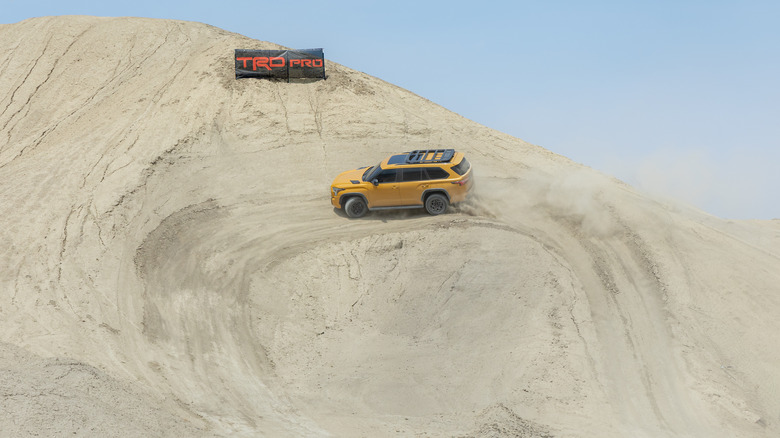 2027 Toyota Sequoia TRD Pro off-road