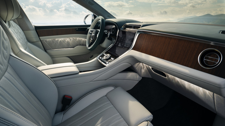 Interior of a Bentley Torcal