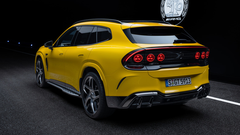 Mercedes-AMG GT SUV rear 3/4