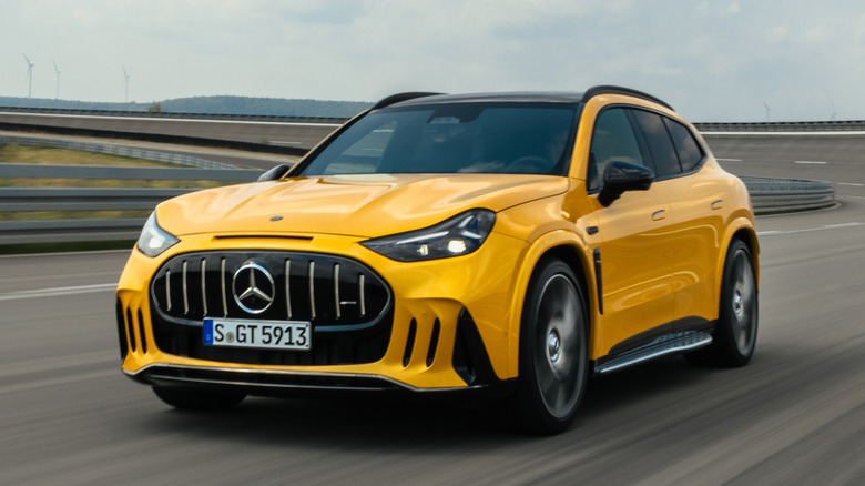 Mercedes-AMG GT SUV front 3/4