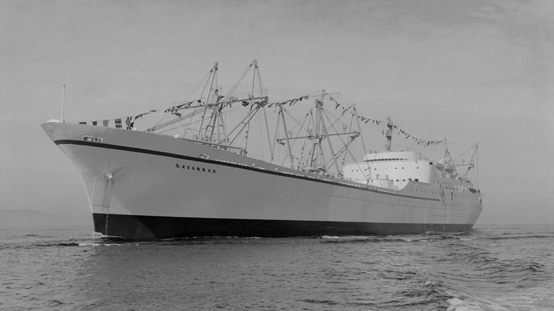 The NS Savannah, the world's first nuclear cargo ship