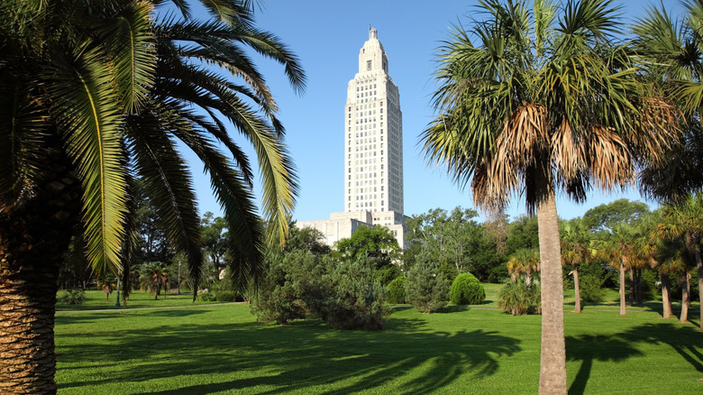 Louisiana State Capitol is the seat of government for the U.S. state of Louisiana and is located in downtown Baton Rouge.