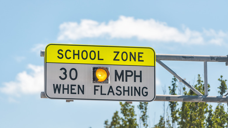 School zone speed limit
