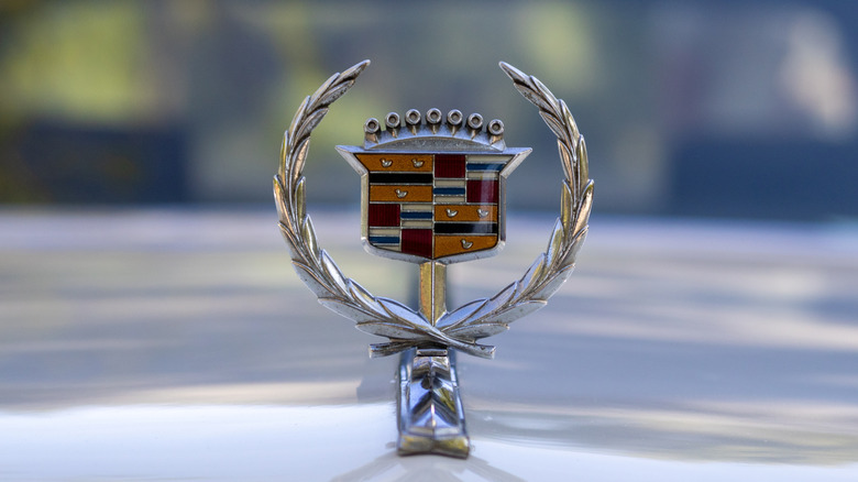 Cadillac Eldorado hood emblem