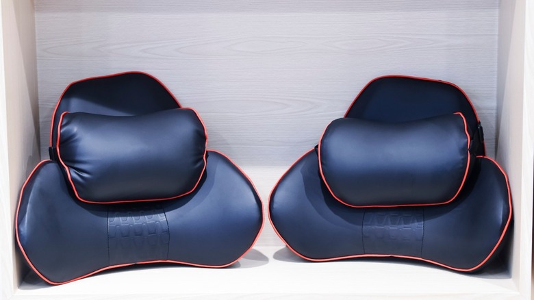 Lumbar car seat cushions
