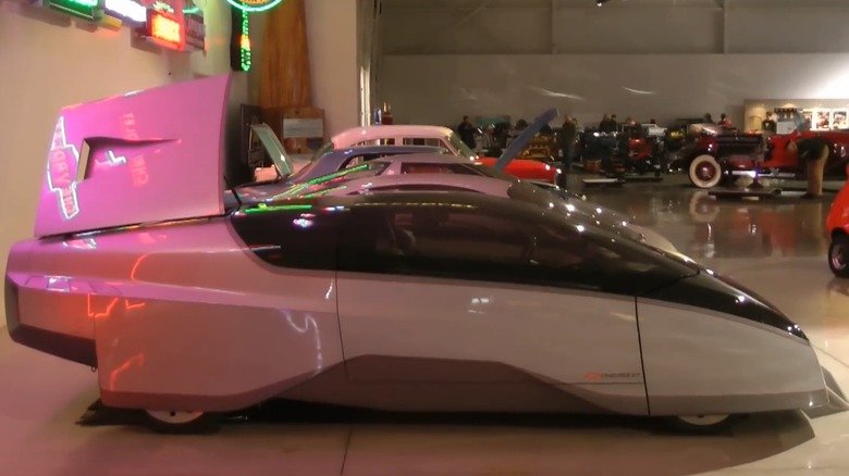 A picture of the 1987 Chevy Express concept at the GM Heritage Center