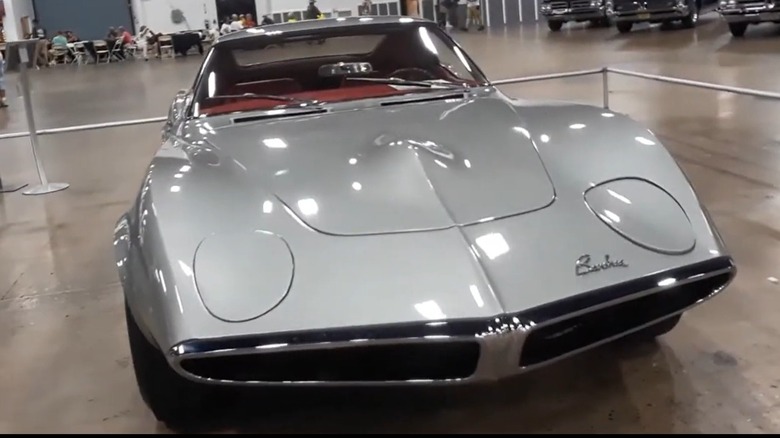 A 1964 Pontiac Banshee XP-833 concept car on display