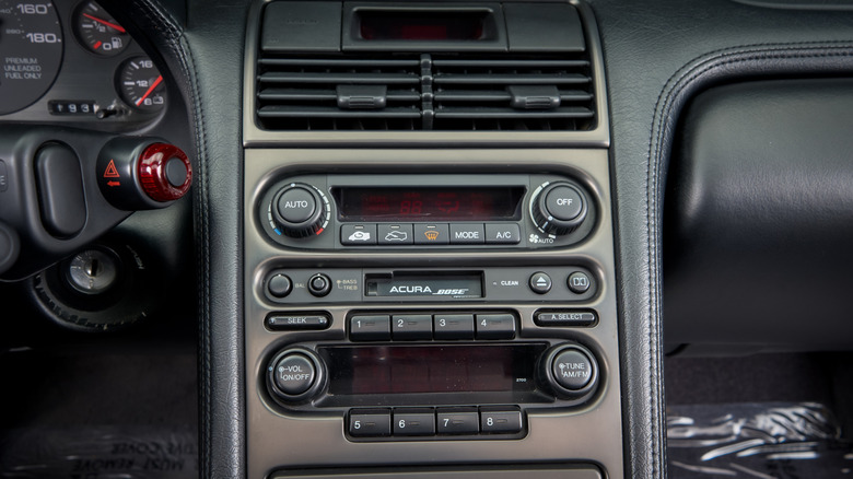 Acura NSX tape deck
