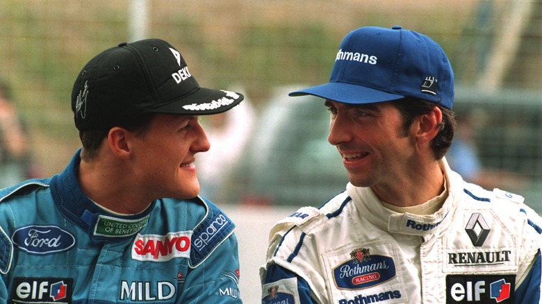 Michael Schumacher and Damon Hill, 1994