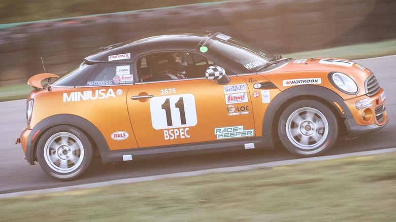 SCCA Spec B class-winning Mini Cooper Coupe