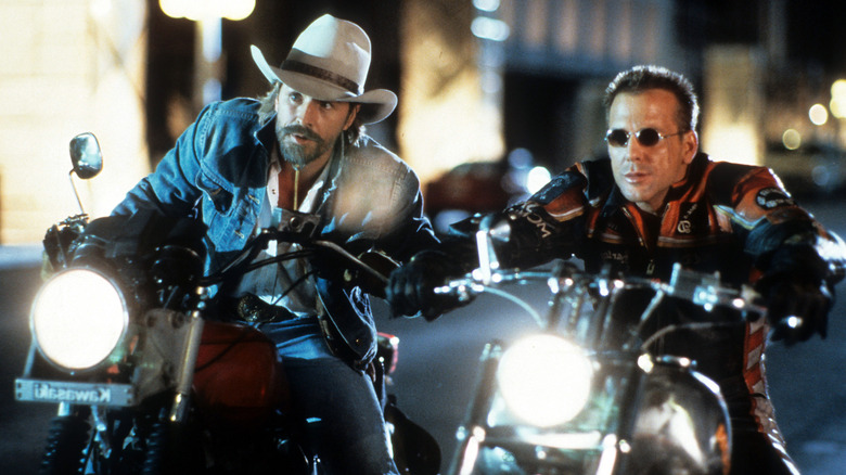 A movie changeable from Harley Davidson and nan Marlboro Man