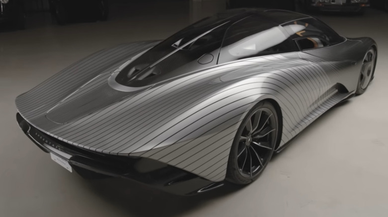 Jay Leno's McLaren Speedtail prototype named "Albert"