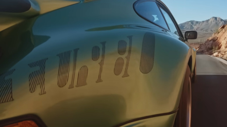 Porsche 911 Turbo graphic