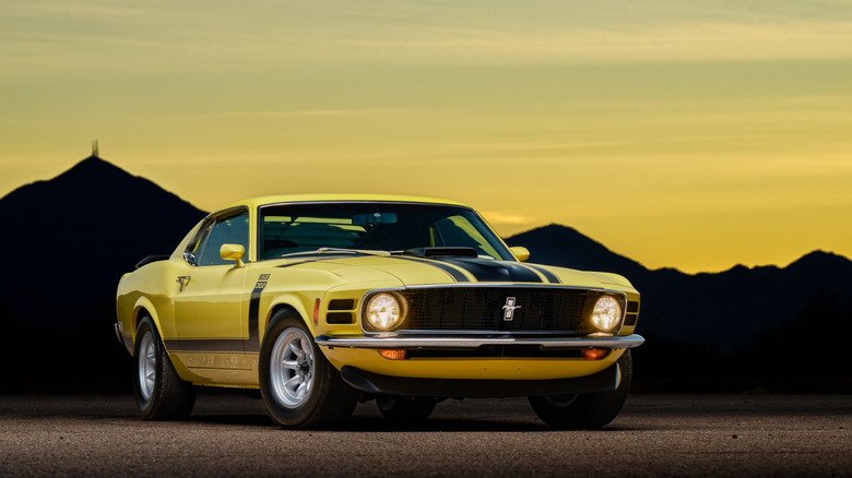 Ford Mustang Boss 302 stripes