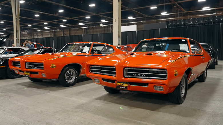 Pontiac GTO Judge cars at auction
