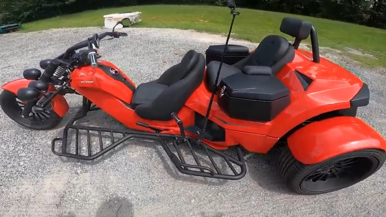 2023 Rewaco trike parked on gravel