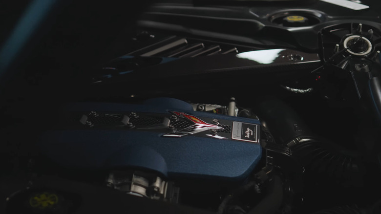 LT7 engine from a C8 Corvette ZR1