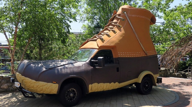 The L.L. Bean Bootmobile