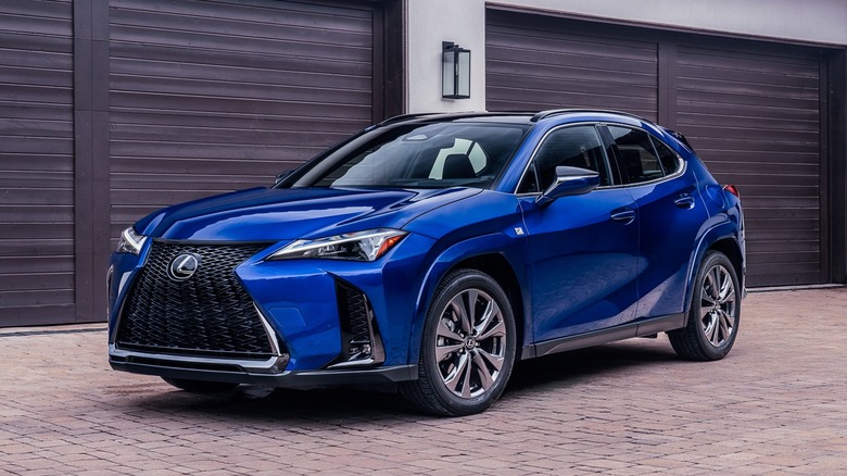 2026 Lexus UX 300h front 3/4 view