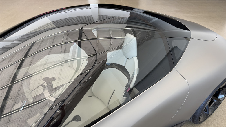 Greenhouse of the Acura Nexera Vision concept