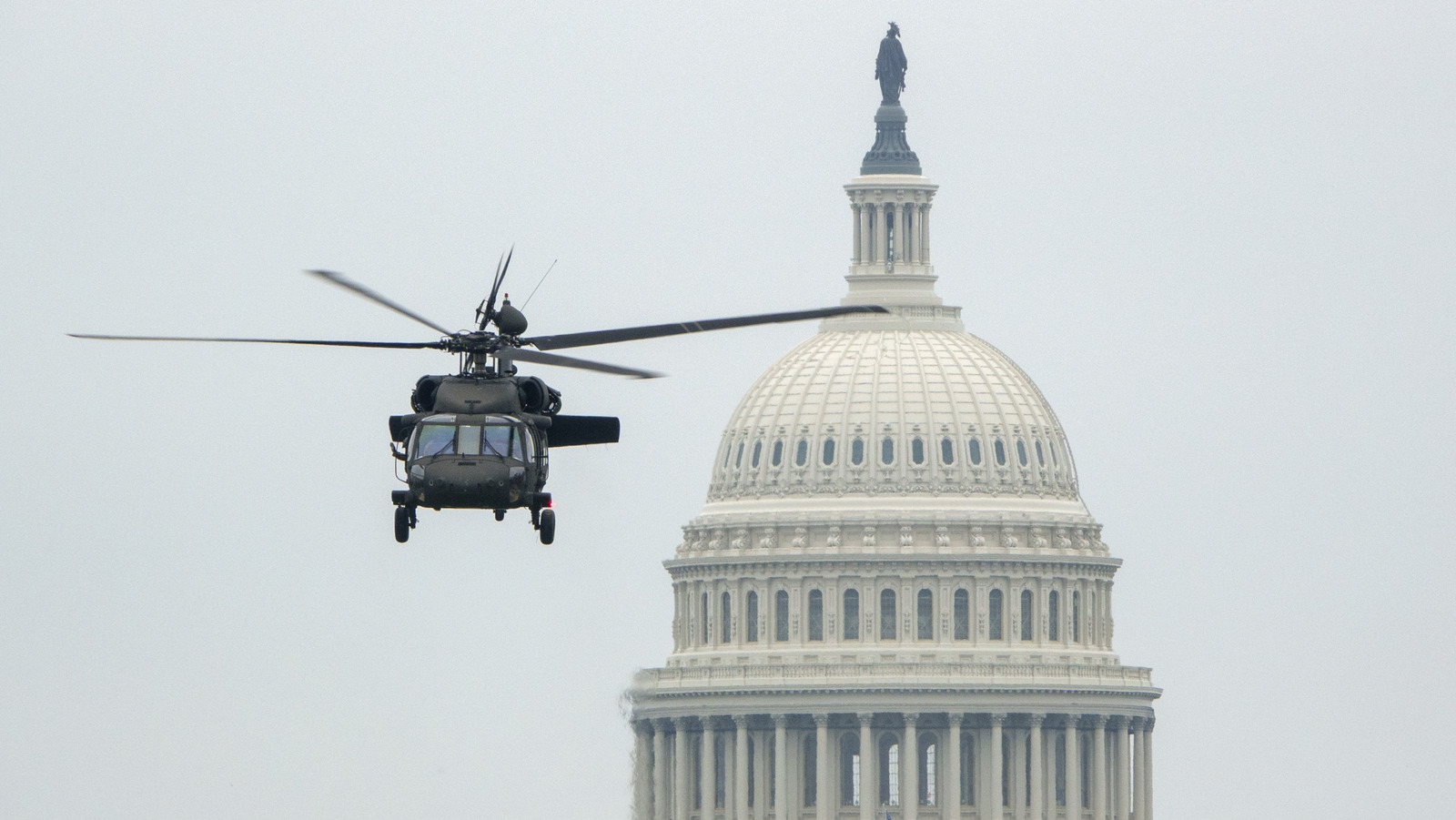 After January Crash, Military Helicopters Can Once Again Fly In Washington, D.C. Without Tracking Technology (Except Maybe They Can't)