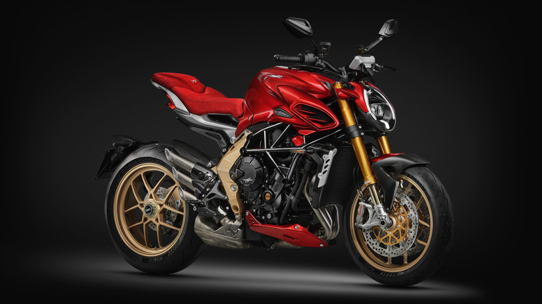 The MV Agusta Brutale Serie Oro naked bike