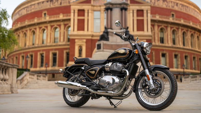 The Royal Enfield Bullet 650 retro bike