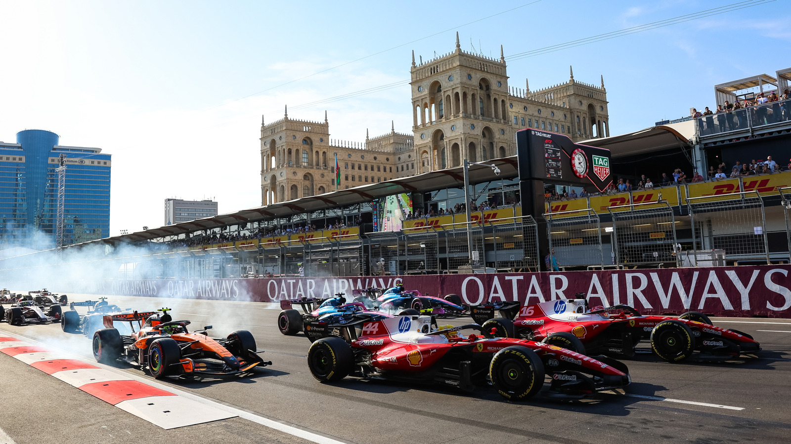 Alpine Calls For Calm After Franco Colapinto Caused Multi-Car Pileup In Baku