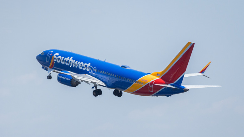 A Southwest Airlines jet