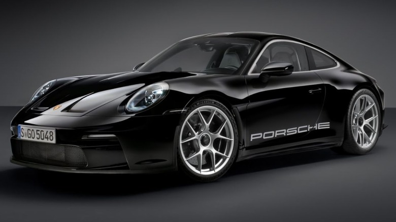 A black 2023 Porsche 911 S/T