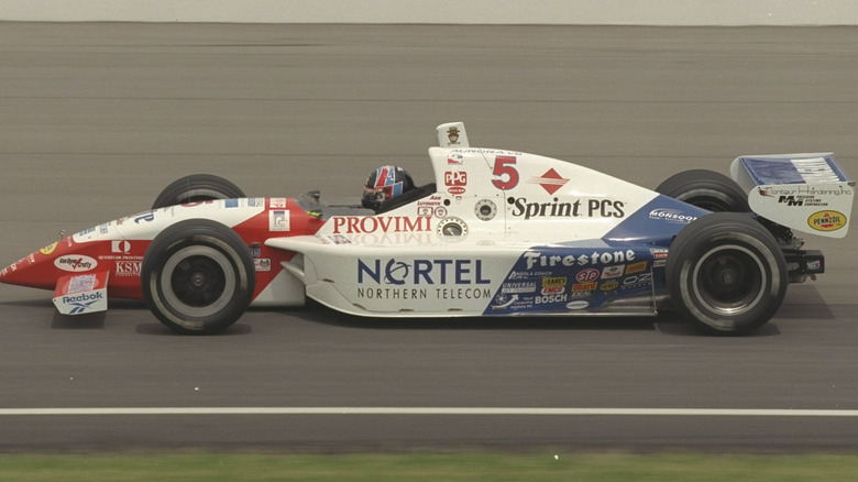 Arie Luyendyk's 1997 Indy 500-winning race car.