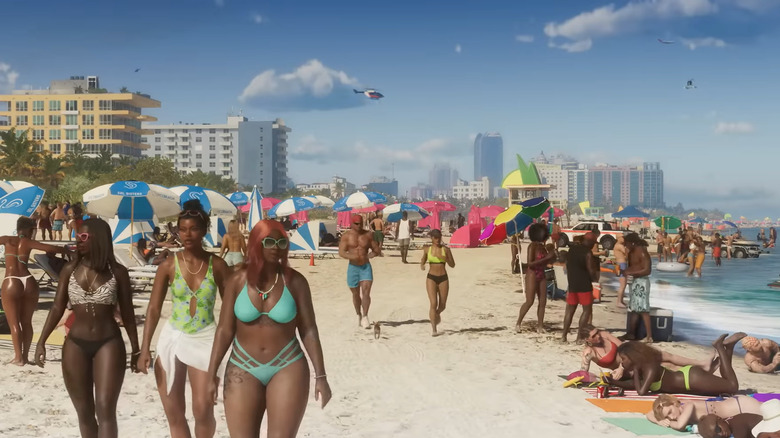 Screenshot of the GTA 6 official trailer