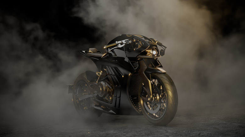 Black AMB 002 in smoke
