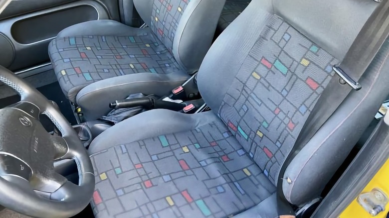 1996 Volkswagen Polo 'Harlequin' seat pattern image