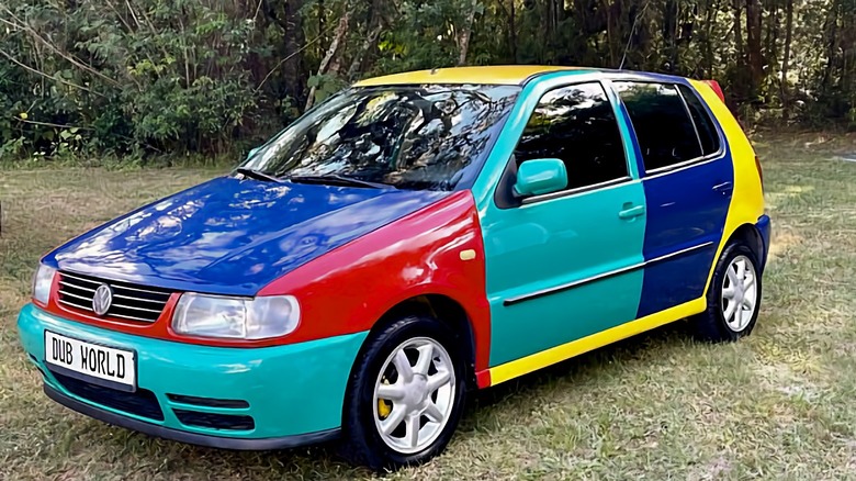 1996 Volkswagen Polo 'Harlequin' front three-quarter image