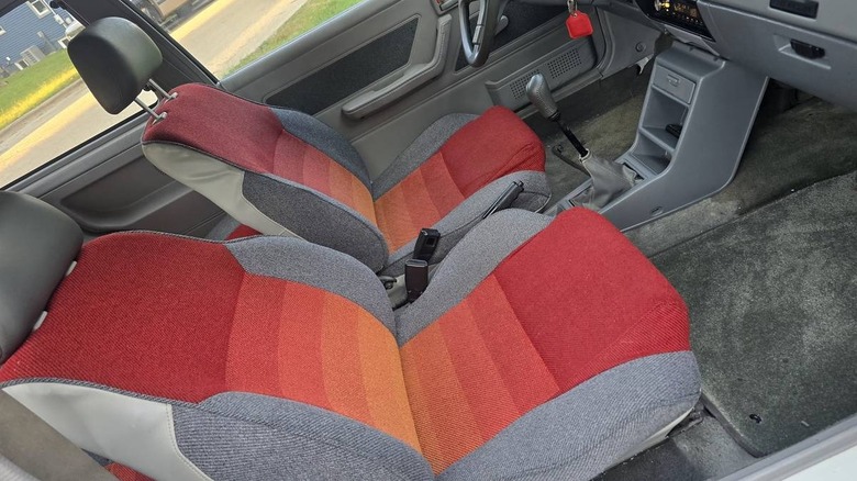 1987 Chevy Sprint Turbo front seats image