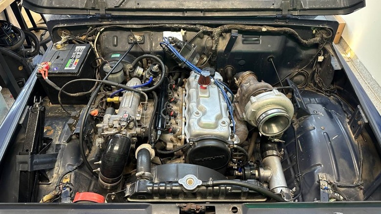 1988 Suzuki Jimny turbo engine image