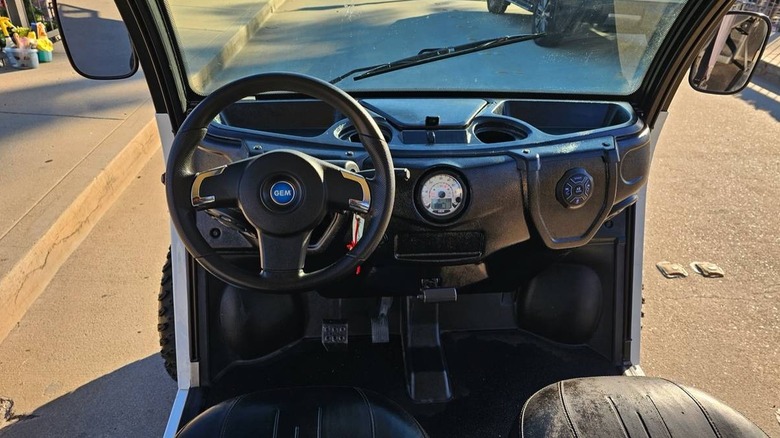 2019 GEM E4 NEV dashboard image