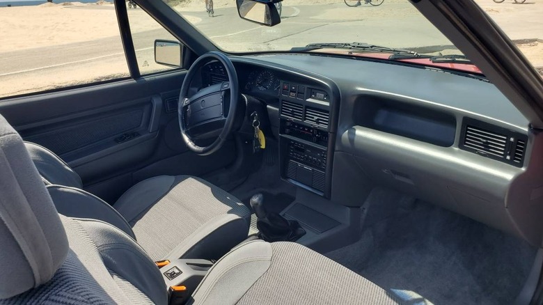 1992 Mercury Capri XR2 dashboard image
