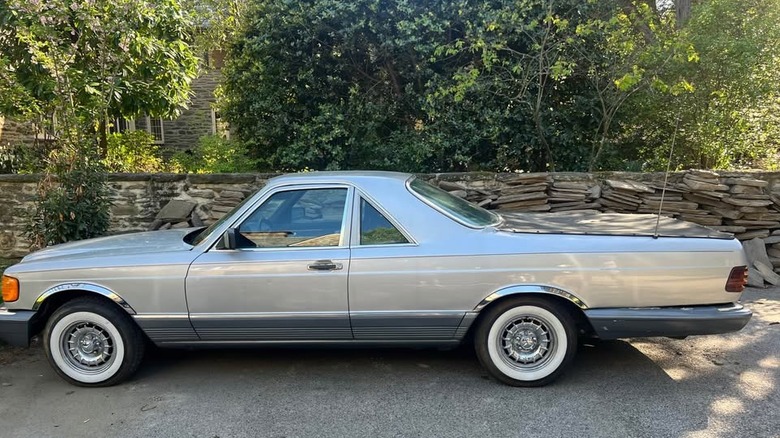 Custom 1981 Mercedes-Benz 300SD pickup driver's side image