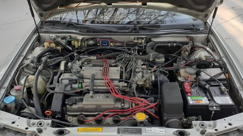 1987 Acura Legend Coupe 2.7-liter V6 engine