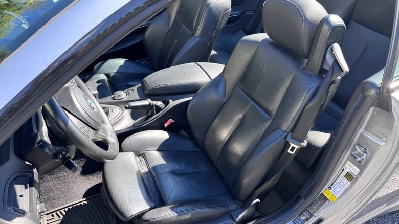 2006 BMW 650i convertible driver's seat image