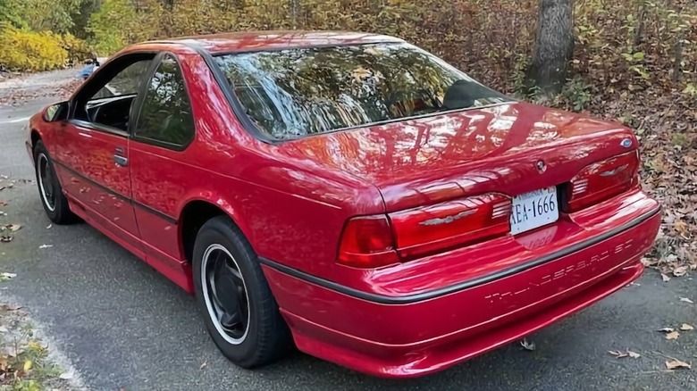 1993 Ford Thunderbird SC rear three-quarter image