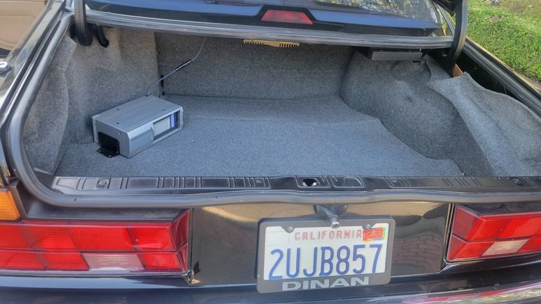 1990 BMW 735i Dinan boot image