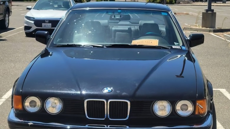 1990 BMW 735i Dinan nose image