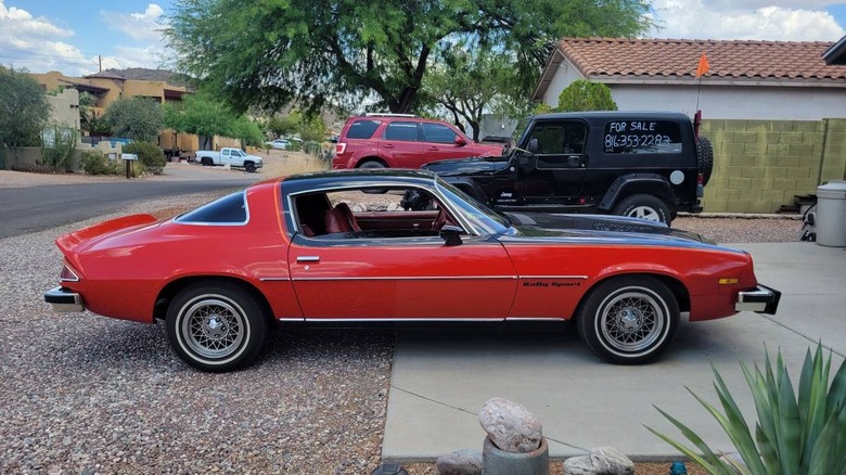 1977 Chevy Camaro RS LT passenger side image
