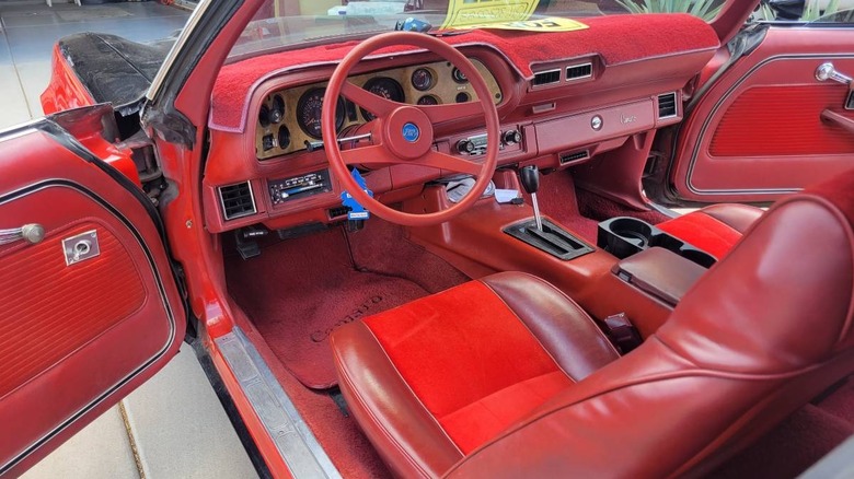 1977 Chevy Camaro RS LT interior image