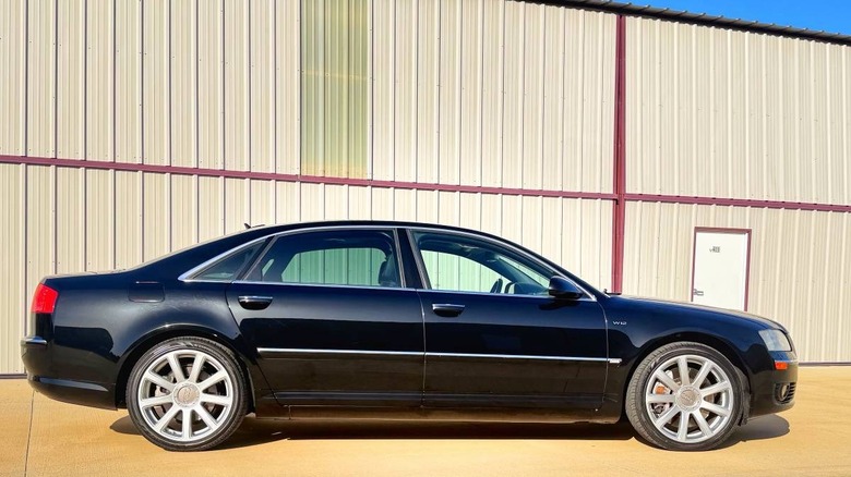 2006 Audi A8L W12 Quattro passenger side image